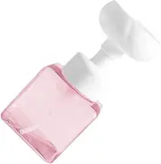 Mikinona 2pcs Flower Distribution Bottle Manual Shampoo Dispenser Home Soap Bottle Pump Empty Bottle Soap Dispenser with Pump Refillable Soap Dispenser Bathroom Lotion Bottle Plastic Pink