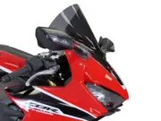 Fits Honda CBR1000RR 17-2019 Airflow Light Tint EXTRA HIGH BUBBLE SCREEN by Pow