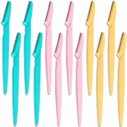 100Pcs Eyebrow Trimmer Blade Shaping Knife Eye Brow Epilation Face Blades Hair Removal Scraper Shaver Woman Makeup Tools