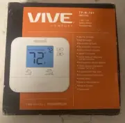 Vive TP-N-701 NonProgrammable Thermostat New With Damaged Box