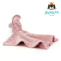 在飛比找momo購物網優惠-【JELLYCAT】西耶娜海馬安撫巾(Sienna Seah