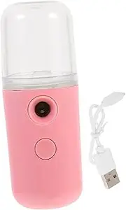 DECORNIJIA Usb Charging Nano Facial Steamer Handheld Spray Device Portable Moisturizing Spray for Hydrated Skin Ergonomic Design Easy for Daily Use