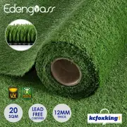 20SQM Plastic Artificial Grass Fake Lawn Synthetic Turf Flooring Plant 12mm
