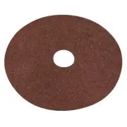 Sealey Fibre Backed Disc �125mm - 24Grit Pack of 25 WSD524
