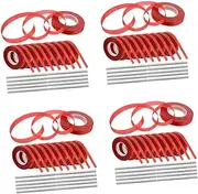 Toddmomy Sets Flexible Stable Plant Support Bands Shrub Tie Garden Plant Tape Easy to Use Tying Machine for Gardening PVC Material Wide Application Rolls