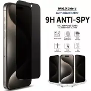 Privacy Tempered Glass Screen Protector For iPhone 16 15 14 13 12 11 Pro Max XR