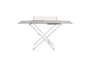 Hills 22M 4 Wing Extendable Clothes Airer w/ 2x Shoe Holders & Sock Rails