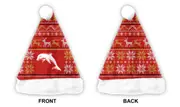 Redcliffe Dolphins NRL Xmas Christmas Santa Hat Ugly Sweater Design