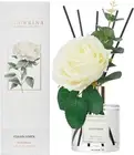 Flower Reed Diffuser - Clean Linen 6.7Oz Scented Diffuser (Artificial Flower)