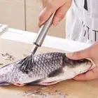 1pcs Coconut Scraper Stainless Steel Scraper Fish Meat Removal coconut grater