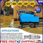 Pressure Washer Nozzle Drain Sewer Jetter Pipe Dredge Cleaner Nozzle Tool #T