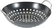 DOITOOL Convenient Draining Basket Professional BBQ Tool Set Non-Stick Grill Pan for Outdoor Home Use
