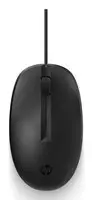 HP 125 Kabelmaus (Bulk120) - Beidhändig - USB Typ-A - Schwarz (265A9A6)