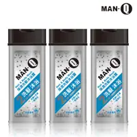 在飛比找ETMall東森購物網優惠-MAN-Q 2in1保濕洗髮沐浴露x3入(350ml/入)