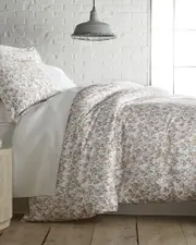 South Shore Linens Forevermore Cotton Duvet Cover and Sham Set