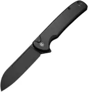 NEW Civivi Chevalier Button Lock Black Folding Knives