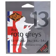 Rotosound R13 Roto Greys Nickel on Steel Electric Guitar Strings 13-54