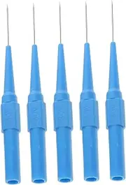 MUELODSIC 5pcs Heat Resistant Automotive Circuit Tester Probes Versatile Electrical Test Needles for Automotive Repair and Multimeter Applications Compact and Durable Piecing Needle Kit