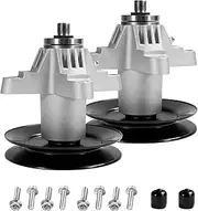 Antanker 918-04125C 918-04126 618-04126 918-04125 Mower-Spindle Assembly Fit for Cub Cadet 50 inch Spindle Fits for Cub RZT50 LT1050 Lawn Mower LT1050 RZT50 LT1550 LT1554 LTX1050 LGTX1054(2Pack)
