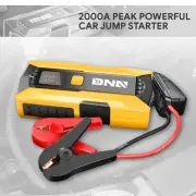 Multi-Function 15000mAh Power Bank Vehicle Battery Booster Jump Starter Yellow