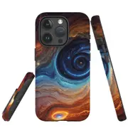For iPhone 15 Pro Max Tough Protective Cover, Eye Of The Galaxy