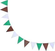 ARTSEWPLY Football Paper Pennant Bunting American Football Theme Triangle Flags Banner for Football Party Supplies Birthday Party Decorations
