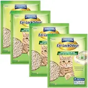4 x Ezi-Lockodour Natural Mineral Zeolite Cat Litter Pellets 2 Kg 4 Pack