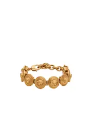Versace Tribute Medusa Clasp Fastened Chained Bracelet One size Yellow