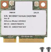 Atelierate AR9462 AR5B22 WB222 Half Mini PCIe 300Mbps+Bluetooth4.0 WLAN WiFi Wireless Card