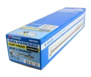 Zenith CUP HEAD BOLTS & NUTS 12Pcs Hot Dipped Galvanised- M10x240mm Or M10x260mm