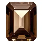 Gemstone Smoky Quartz Aa Quality 12X10mm Emerald Cut