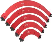 Woodworking Round Corner Radius Templates, Router Table Corner Radius Jig, Wo...