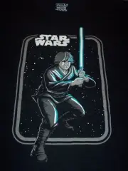 STAR WARS FUNKO SMUGGLER’S BOUNTY #26946 LUKE JEDI CLASSIC T-SHIRT BLACK 2XL