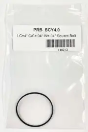 PRB SCY 4.0 Square Cut Belt for VCR, Cassette, CD Drive or DVD Drive SCY4.0
