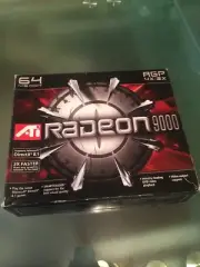 ATi Radeon 9000 64MB AGP video card Part Number: 102G011801 VGA & S-Video out