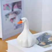 Duck Statue Cute for Kids Womens Gift Resin Statue for Entryway Table Decor