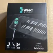 Wera 059295 Kraftform Kompakt KK60 17 Piece Interchangeable Screwdriver Bit Set