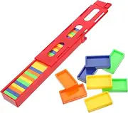 PHENOFICE 5 Dominoes Domino Train Accessories Educational Toys for Domino Train Automatic Domino Train Domino Toys Children’s Toys Early Education Plaything Plastic