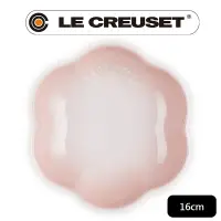 在飛比找PChome24h購物優惠-LE CREUSET-瓷器繁花系列花型盤16cm (貝殼粉)