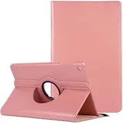 360 Rotating PU Leather Case Cover For Samsung Galaxy Tab A8 8.0 2019 T290/T295 RoseGold