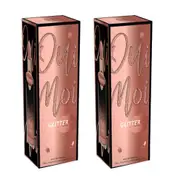 2PK Mirage Diamond Collection Oui Moi Glitter EDP Spray Perfume For Women 100ml