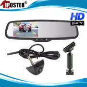 4.3" OEM Car Rear View Mirror Monitor+HD Reversing Camera For Toyota Honda Mazda
