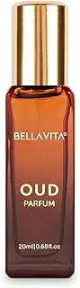 Bella Vita Luxury OUD PARFUM Intense Unisex Perfume for Men & Women with Carnation,Vanilla,Cedarwood|Woody,Oriental Long Lasting Fragrance Scent, 20Ml