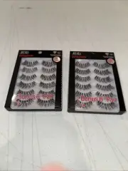 2ct. -Ardell Wispies False Eyelashes 113 - Natural Wispy Lashes, Lightweight 6pr