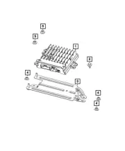 Genuine Mopar Central Adas Decision Module 04672797AQ