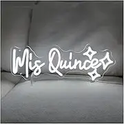 Sign Lamp Mis Quince Neon Sign LED Light Dimmable For Bedroom Birthday Party Bar Living Room Room Home Wall Decor 43cmx16.4cm