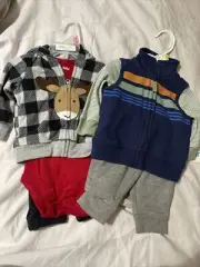 Carter’s Baby Boy Outfits Winter 0-3 Months New