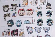 Genshin Impact 192 Assorted Stickers Sheets, No Repeats, Matte, SHIP FROM USA