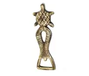 New Brass Bottle Bar Soft Drink Beer Soda Can Opener Tortoise Shape