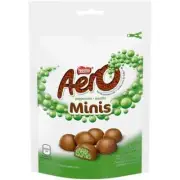 NESTLE AERO PEPPERMINT MINIS 135g BAG -FROM CANADA - SAFE & SECURE